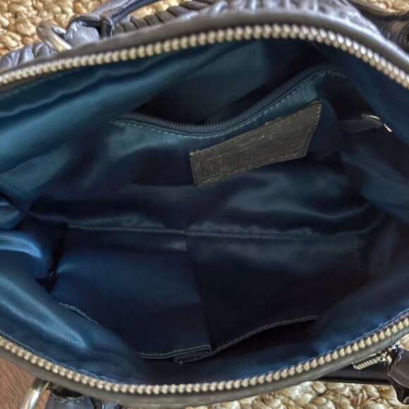 Coach Madison Gathered Leather Sophia Satchel - Picture 5 of 12